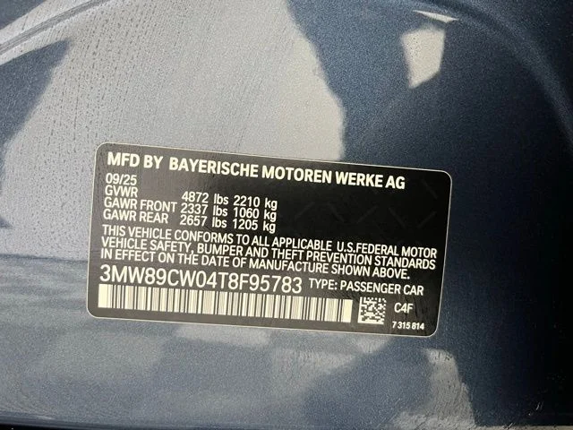 New 2026 Arctic Race Blue metallic BMW 330i xDrive image 26