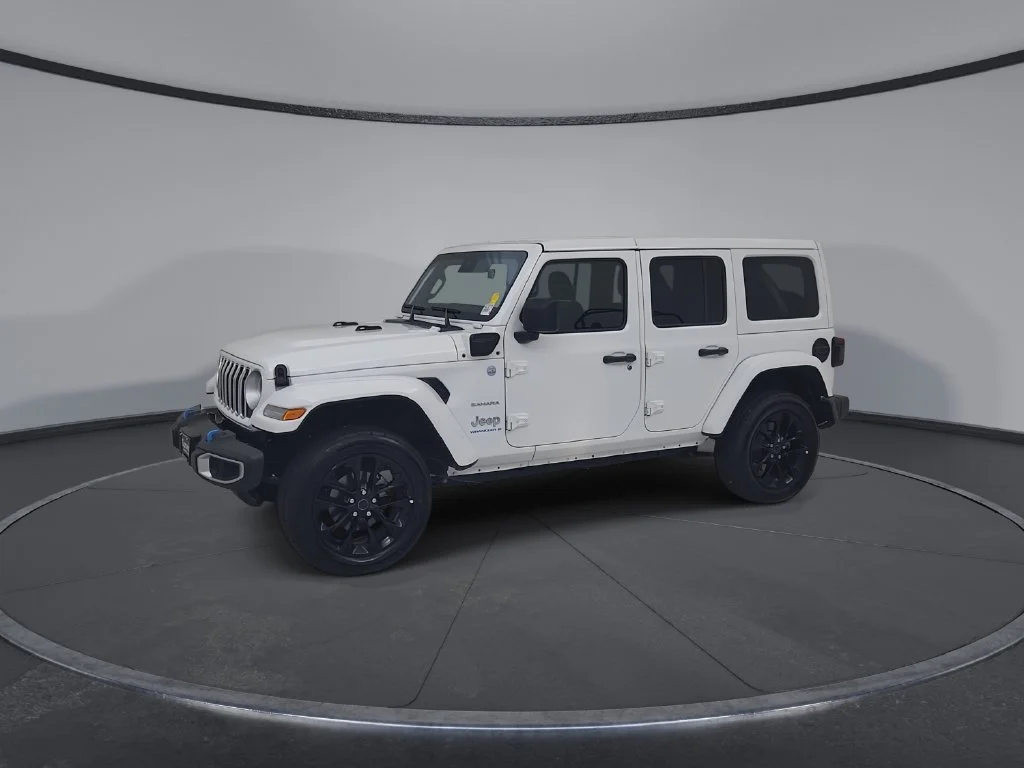 Certified Used 2024 White Jeep Sahara 4xe image 7