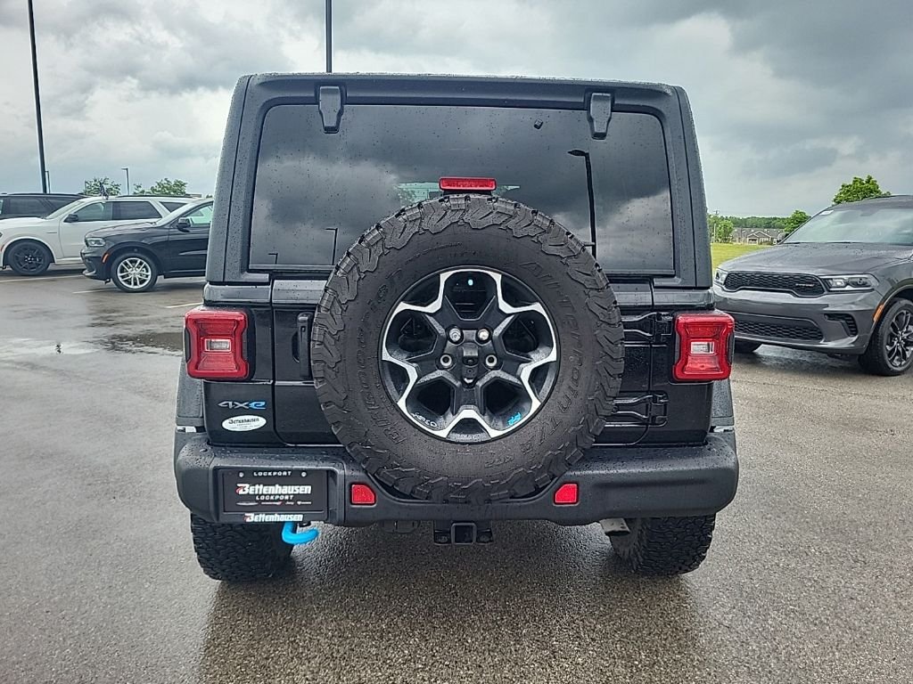 Used 2023 Black Jeep Rubicon 4xe image 4