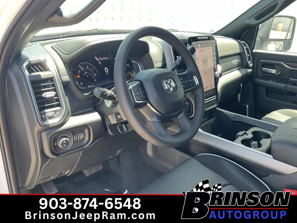 New 2026 Bright White Clear-Coat Exterior Paint RAM Laramie image 12