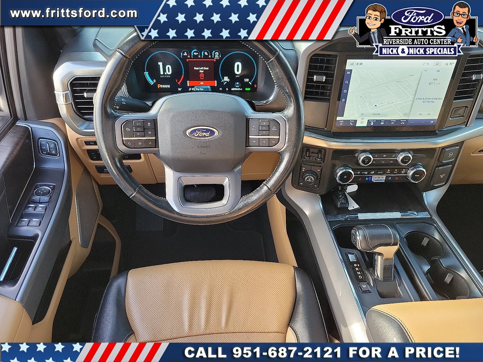 Certified Used 2023 Gray Metallic Ford LARIAT image 5