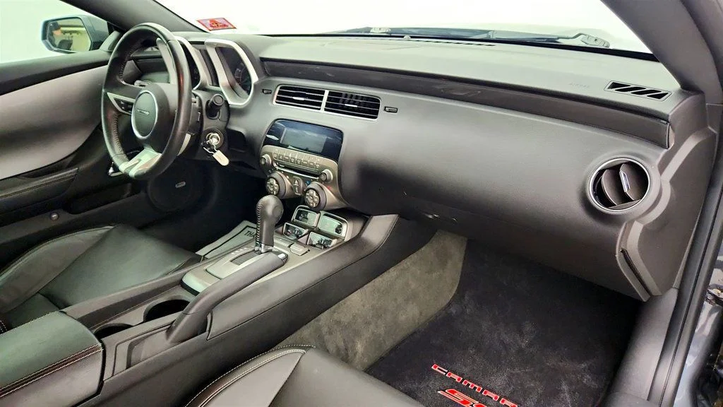 Used 2010 Cyber Gray Metallic Chevrolet 2dr Coupe 2SS w/ RS Package & Black Stripe Package image 22