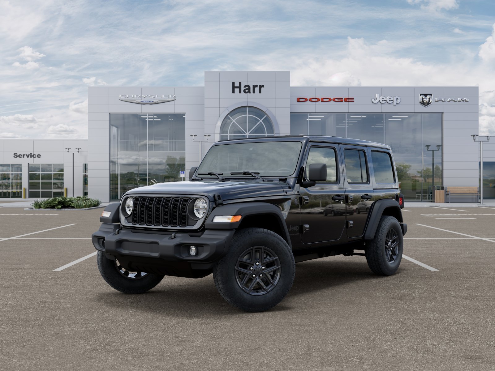 New 2026 Black Clear-Coat Exterior Paint Jeep Sport S image 59