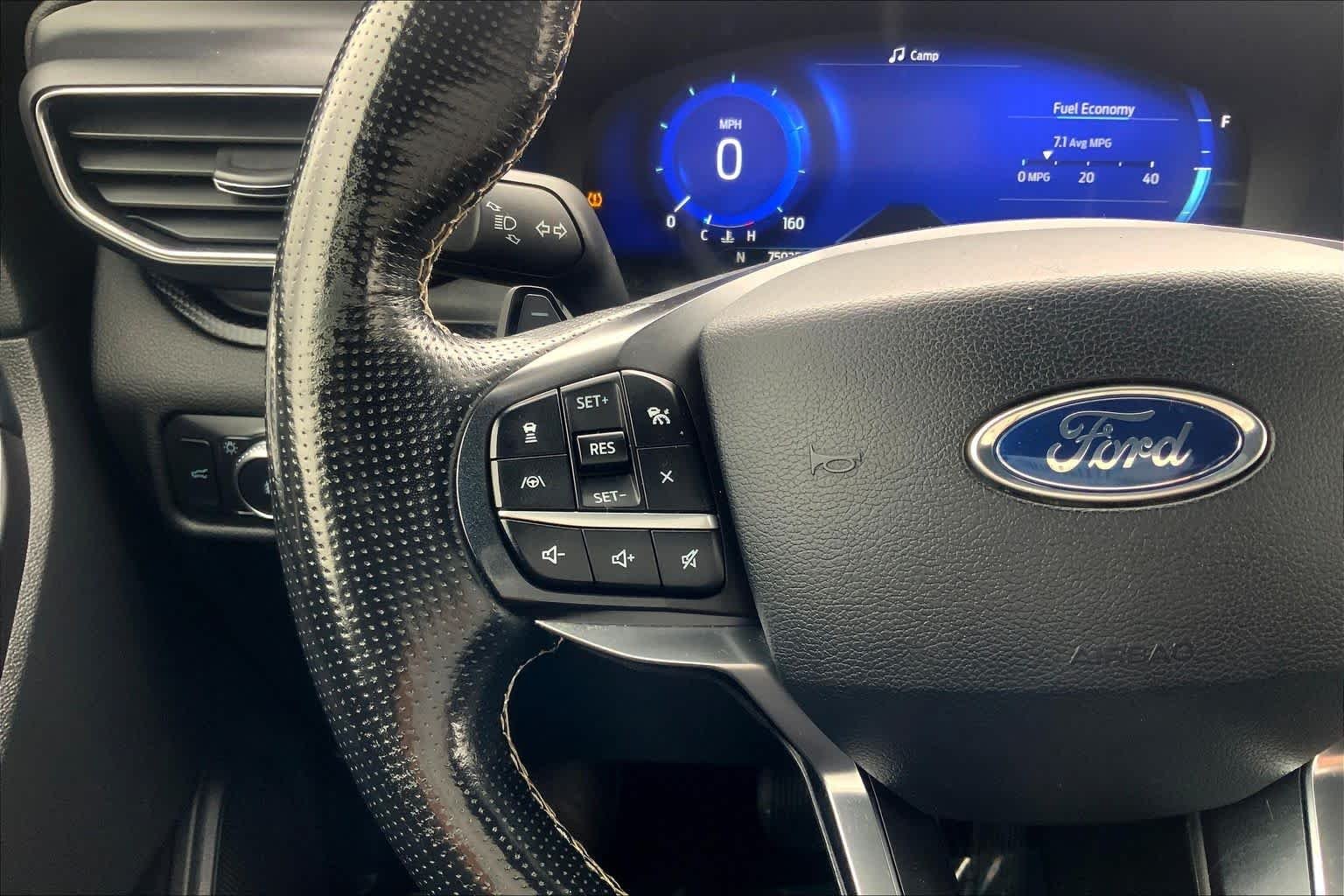 Certified Used 2020 Star White Metallic Tri-Coat Ford ST image 24