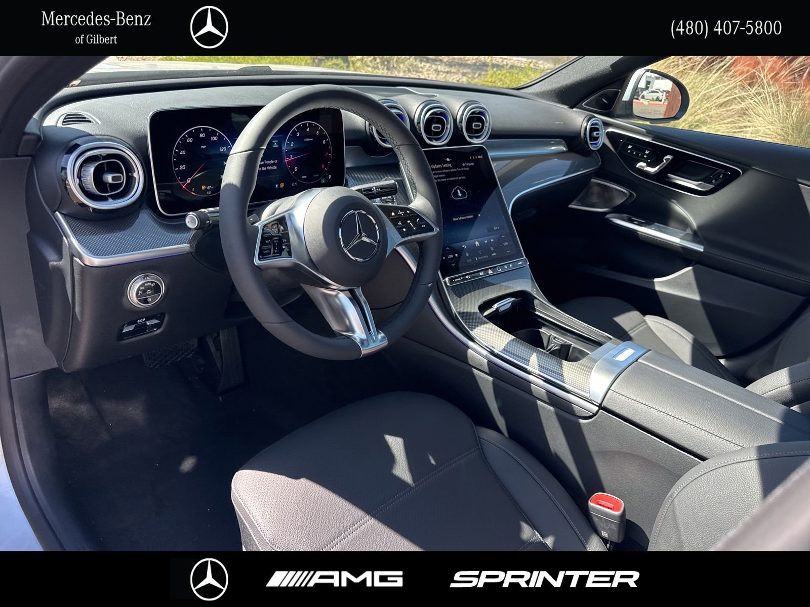 New 2026 Cirrus Silver Metallic Mercedes-Benz C 300 image 12