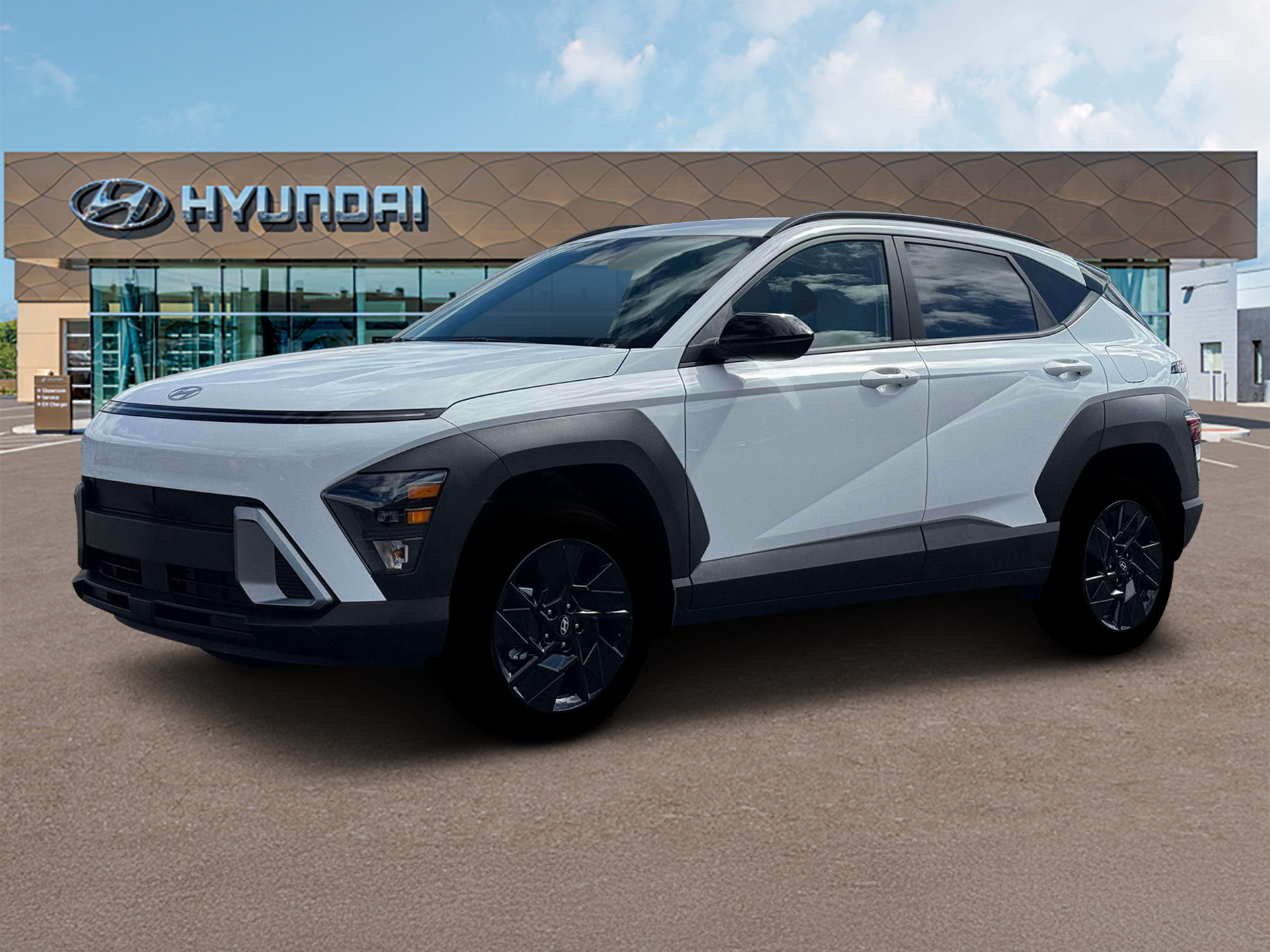 New 2026 White Hyundai SEL Sport AWD image 2