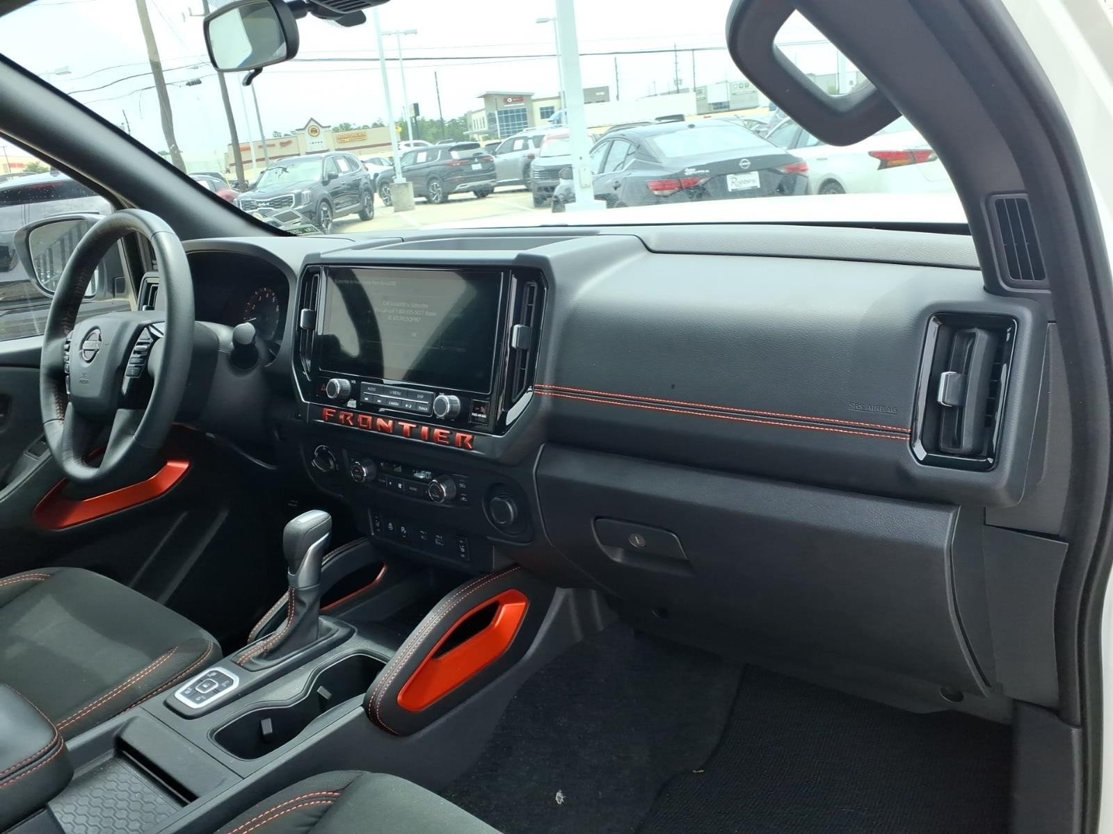 2026 Nissan Frontier PRO-4X White at Robbins Nissan
