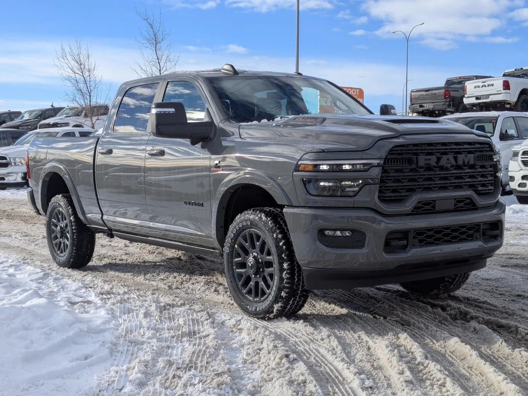 New 2026 Grey RAM Limited - - Night Edition - 5th W & Gooseneck Prep - Level 1 Equip & More! image 2