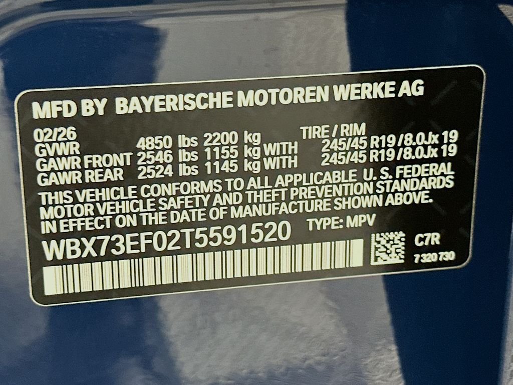 New 2026 Night Dusk Blue Metallic BMW xDrive28i image 24