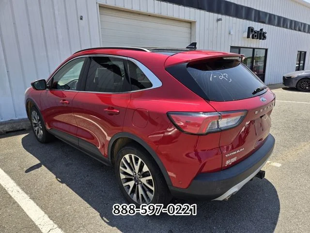 Used 2020 Red Ford Titanium image 5