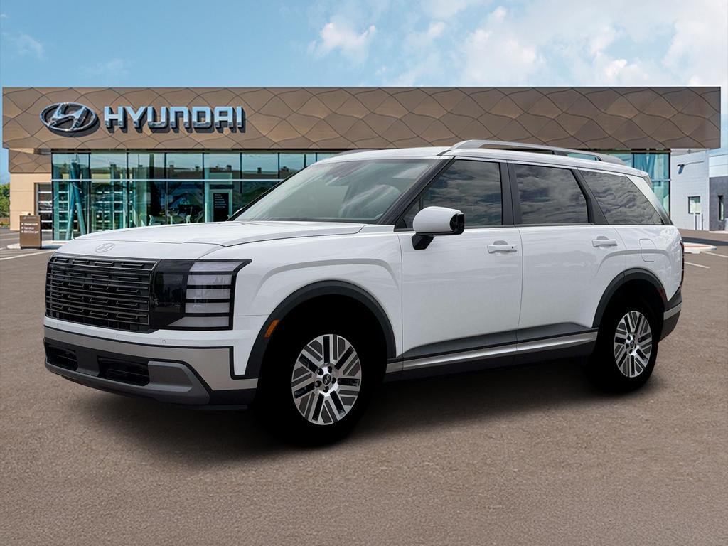 New 2026 Creamy White Pearl Hyundai Blue SEL 8P image 2