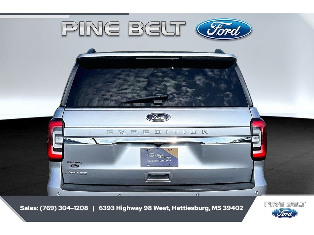 Used 2024 Iconic Silver Metallic Ford Limited image 4