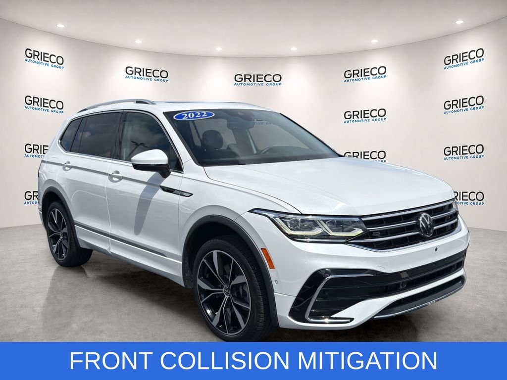 Used 2022 White Volkswagen 2.0T SEL R-Line image 1