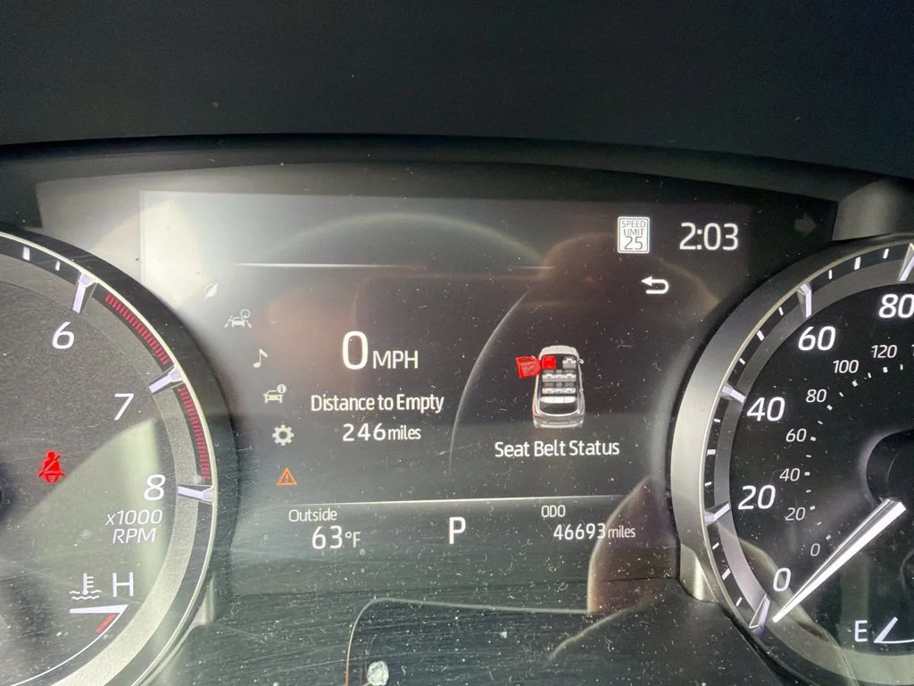Used 2023 Blue Toyota LE image 2