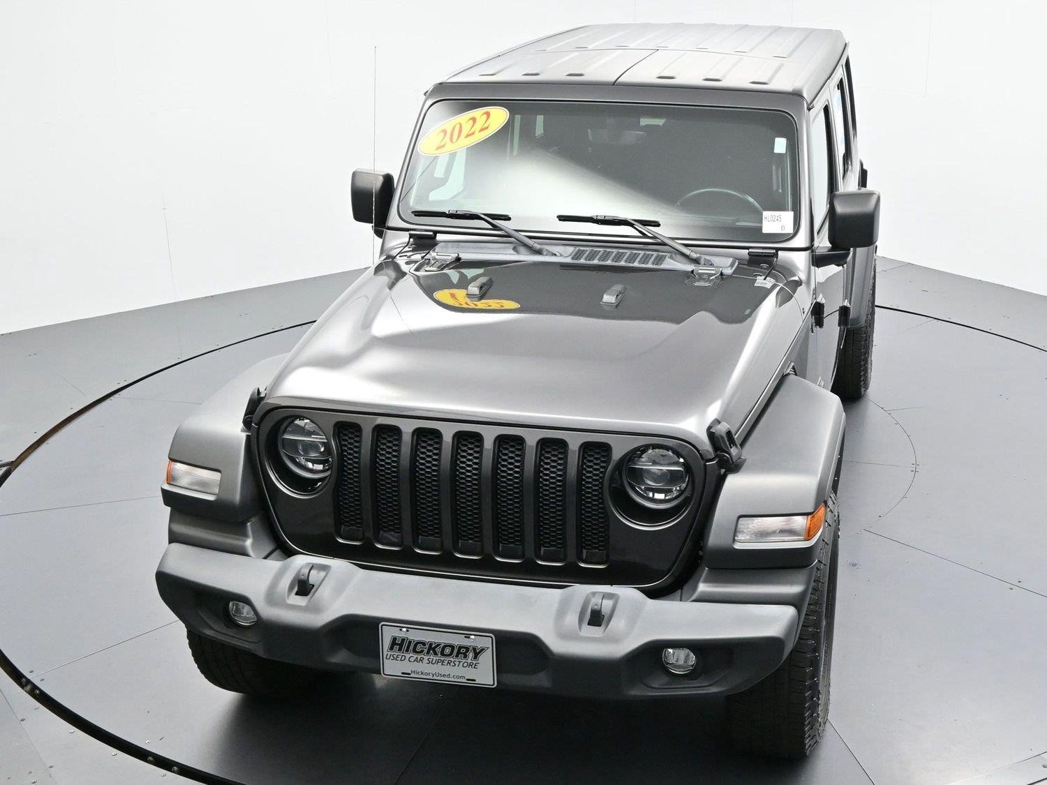 Used 2022 Granite Crystal Metallic Clearcoat Jeep Unlimited Sport Altitude image 39