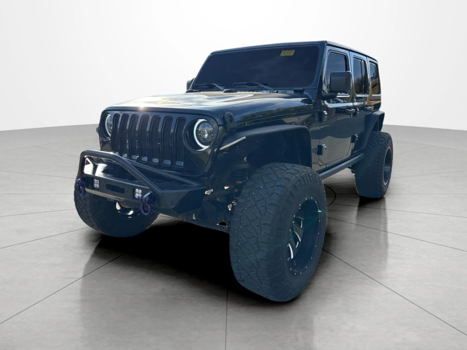 Used 2022 Black Clearcoat Jeep Unlimited Sport Altitude image 1