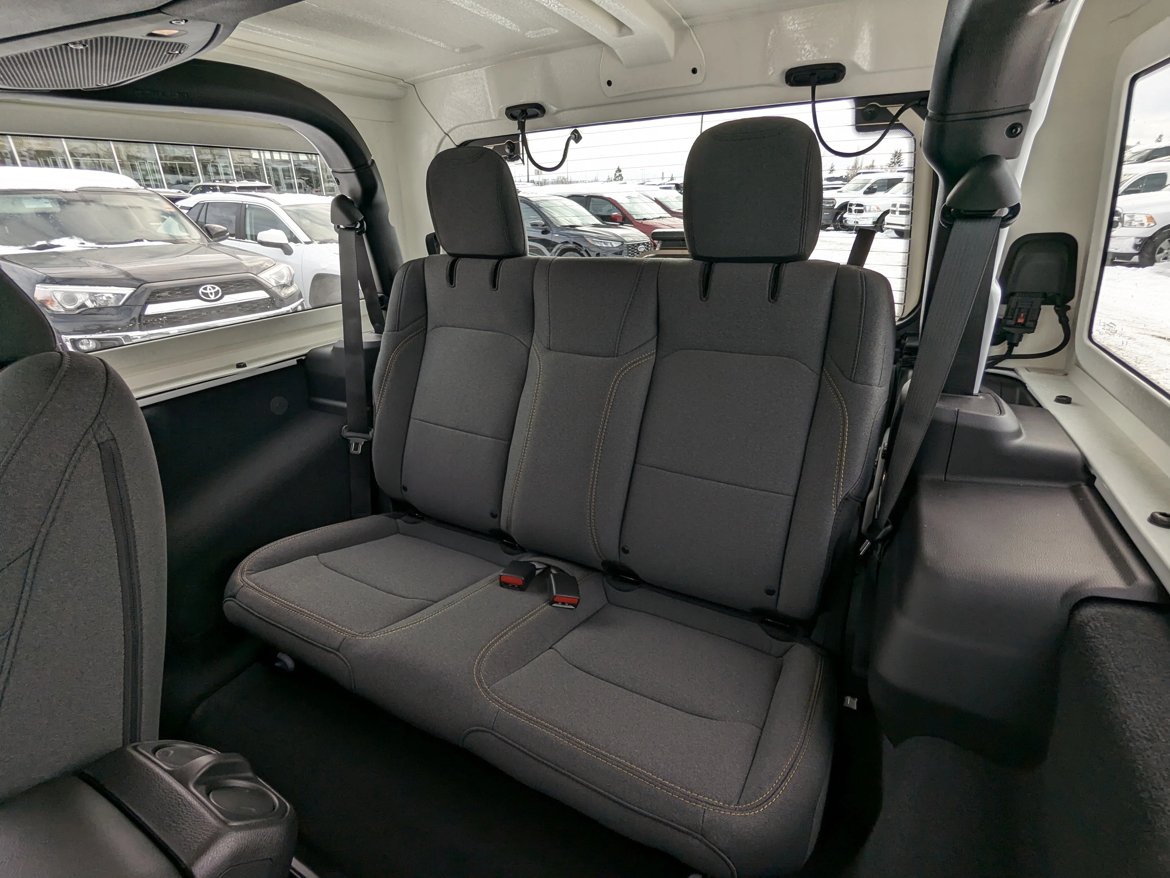 New 2026 White Jeep Sport - - 2.0L Turbo Engine - 12.3 Uconnect 5 Display - Black Freedom Hardtop - 8-Speed Auto & More image 24