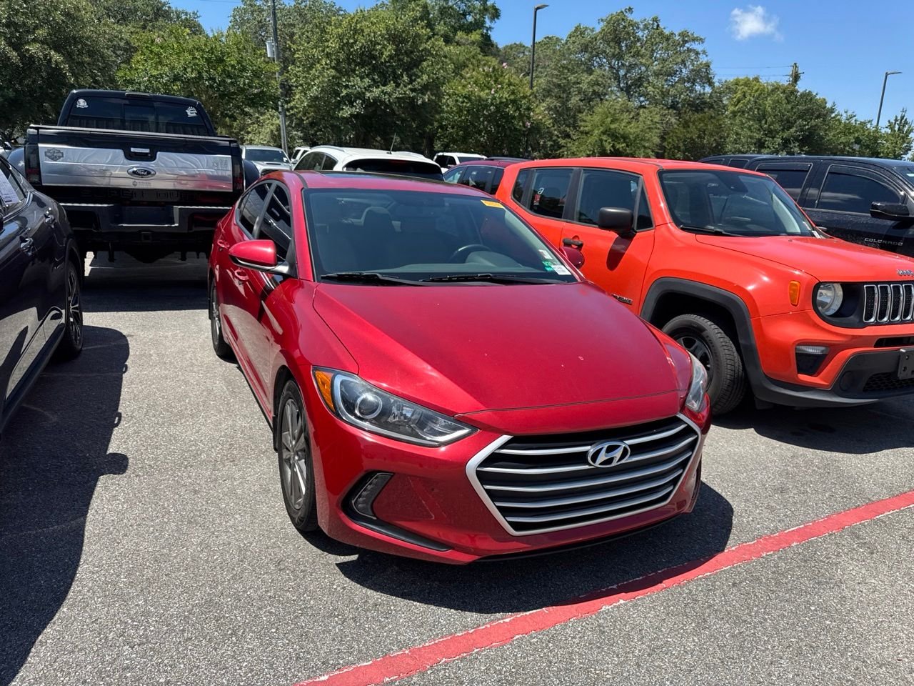 Used 2017 Red Hyundai Value Edition image 9
