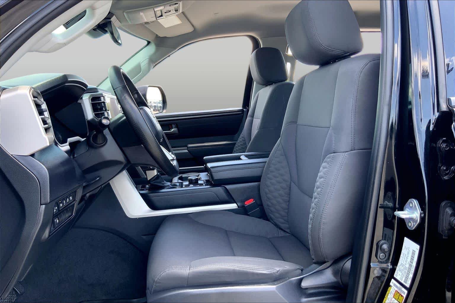 Used 2023 Midnight Black Metallic Toyota SR5 image 8