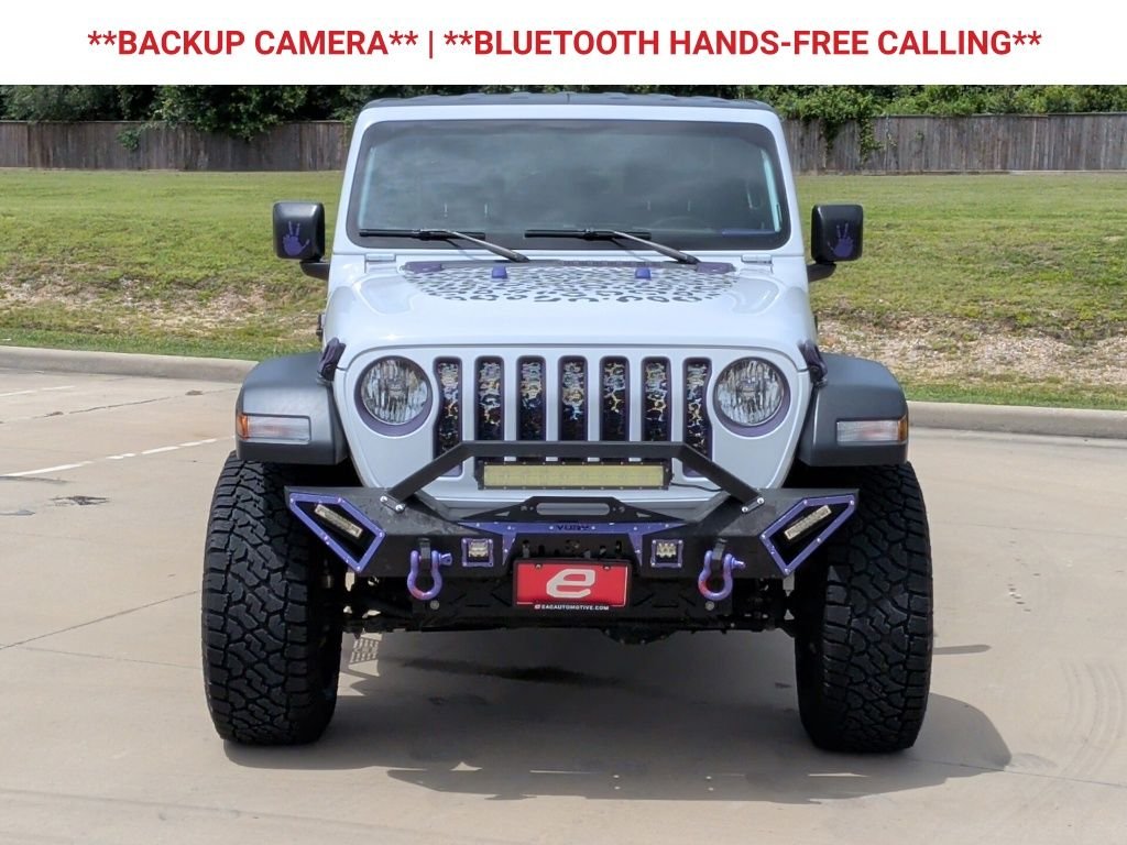 Used 2020 White Jeep Unlimited Sport S image 3