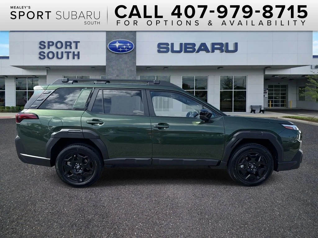 New 2026 DEEP EMERALD GREEN PEARL Subaru Limited image 2