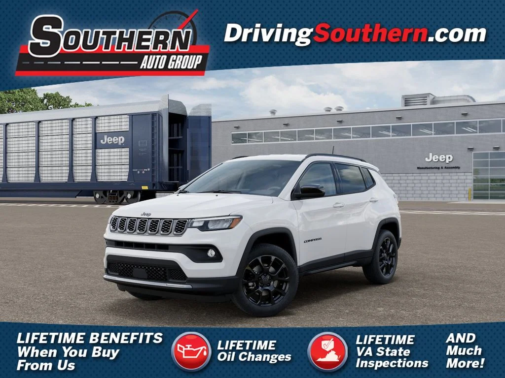 New 2026 Bright White Clear-Coat Exterior Paint Jeep Latitude image 1