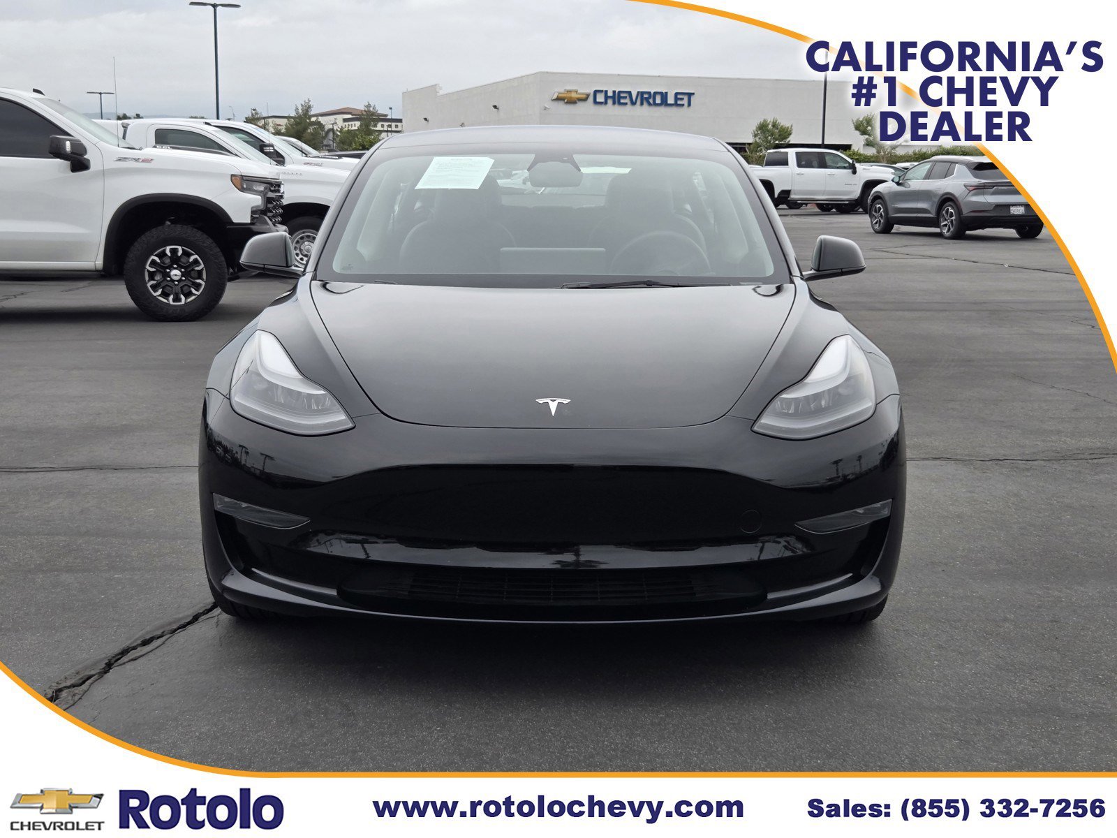 Used 2023 Tesla Model 3 Base with VIN 5YJ3E1EA9PF433964 for sale in Fontana, CA