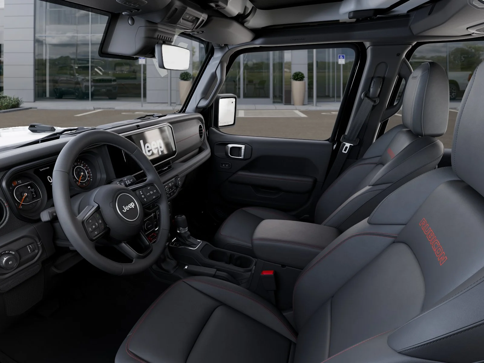 New 2026 Black Clearcoat Jeep Rubicon X image 49