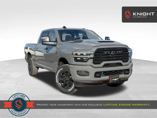 New 2026 Ceramic Gray Clear-Coat Exterior Paint RAM Laramie image 1