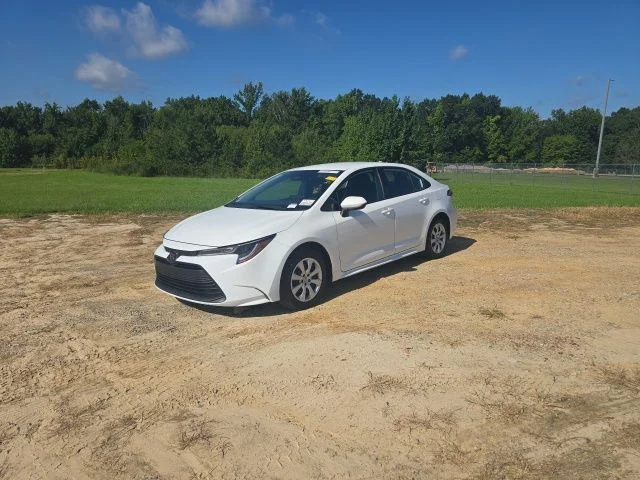 Used 2025 White Toyota LE image 2