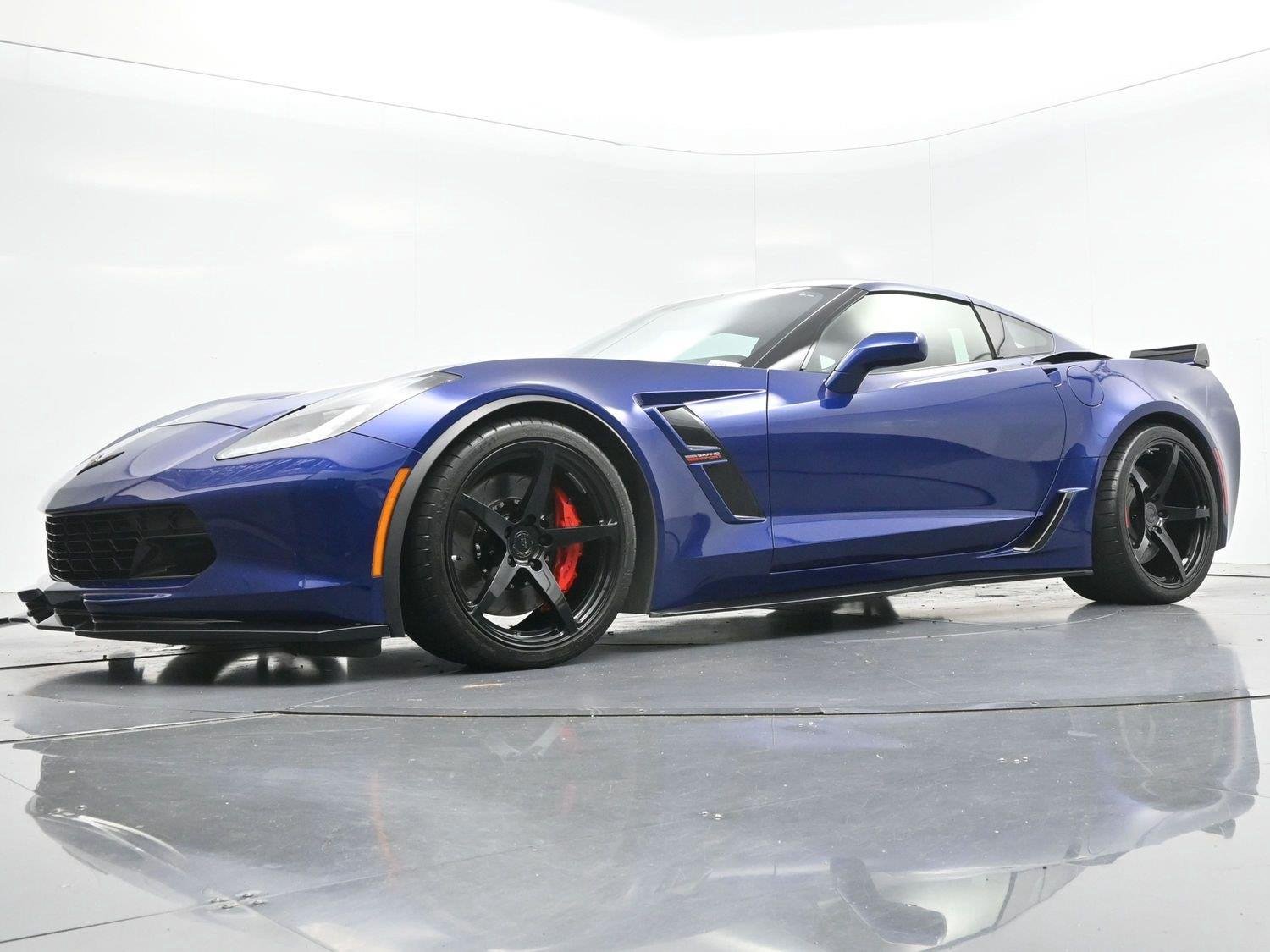 Used 2017 Admiral Blue Metallic Chevrolet Grand Sport 1LT image 45