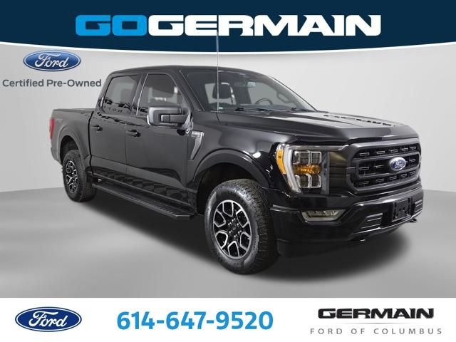 Certified Used 2022 Agate Black Metallic Ford XLT image 4