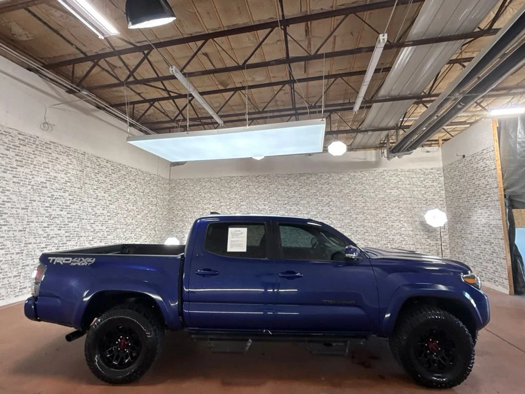 Used 2022 Blue Crush Metallic Toyota TRD Sport image 8