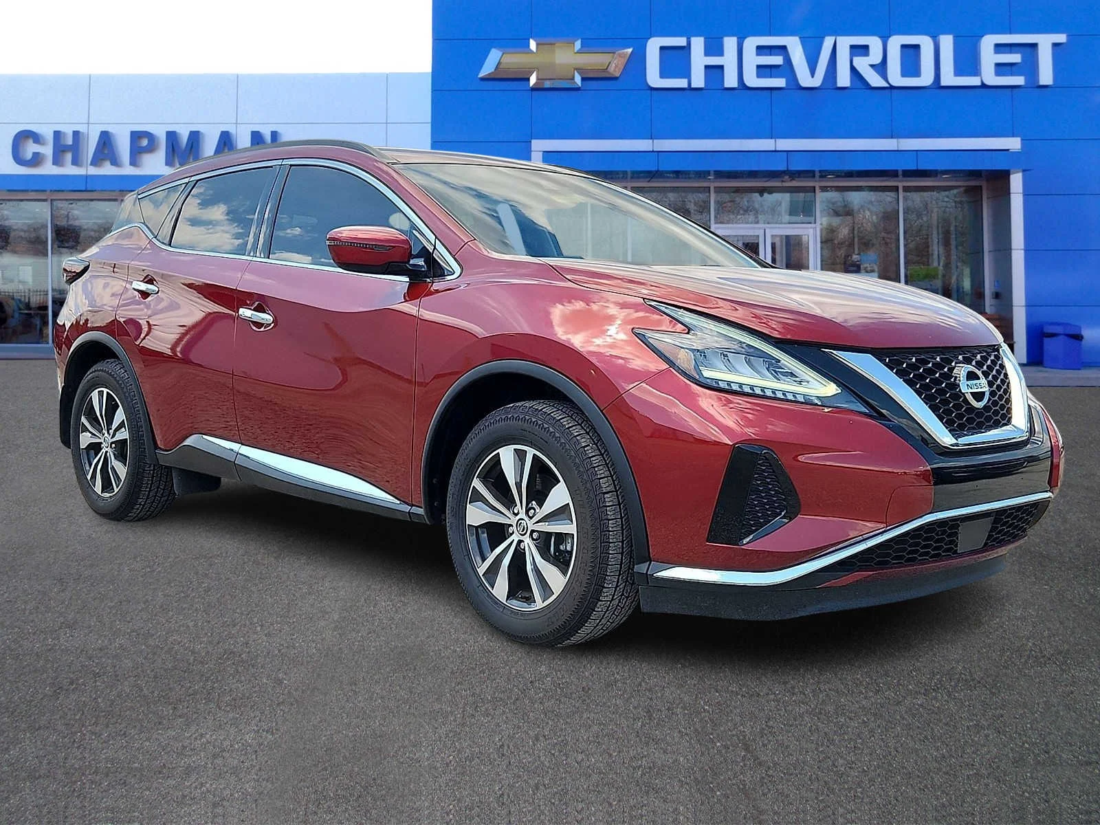Used 2020 Red Nissan SV Intelligent AWD image 1