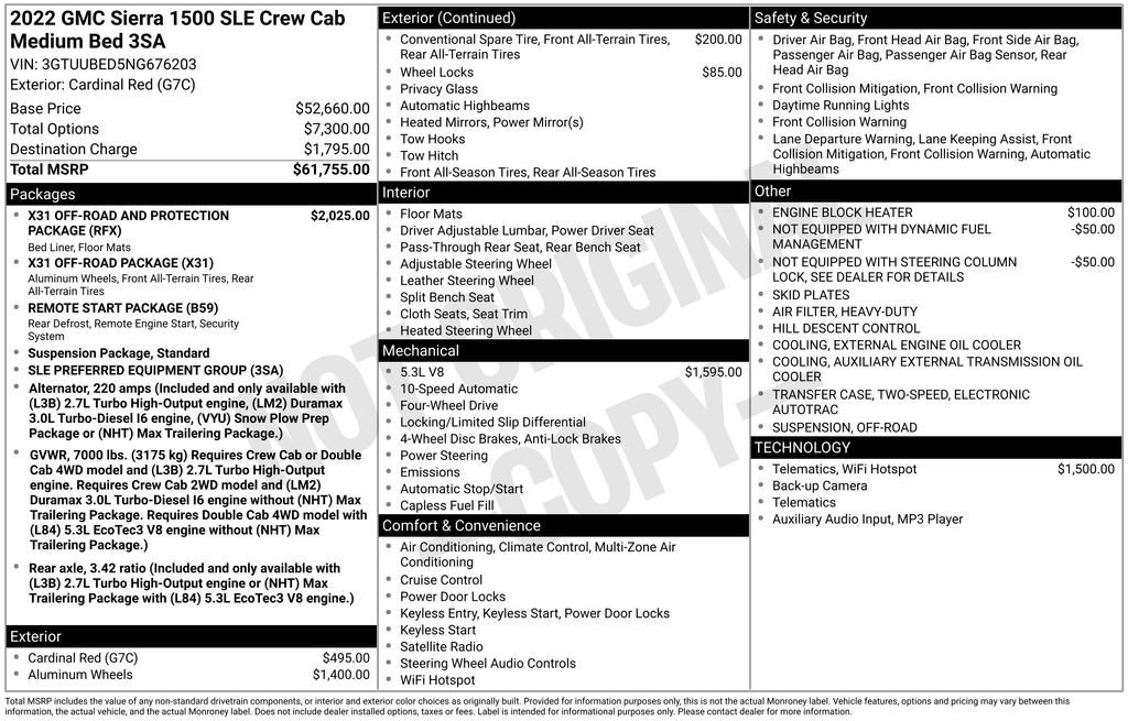 2022 GMC Sierra 1500 SLE - Photo 33