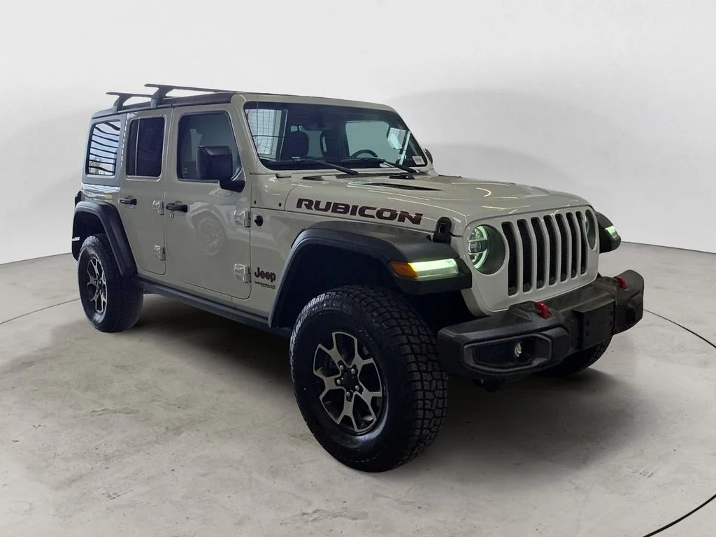 Used 2019 White Jeep Unlimited Rubicon image 3