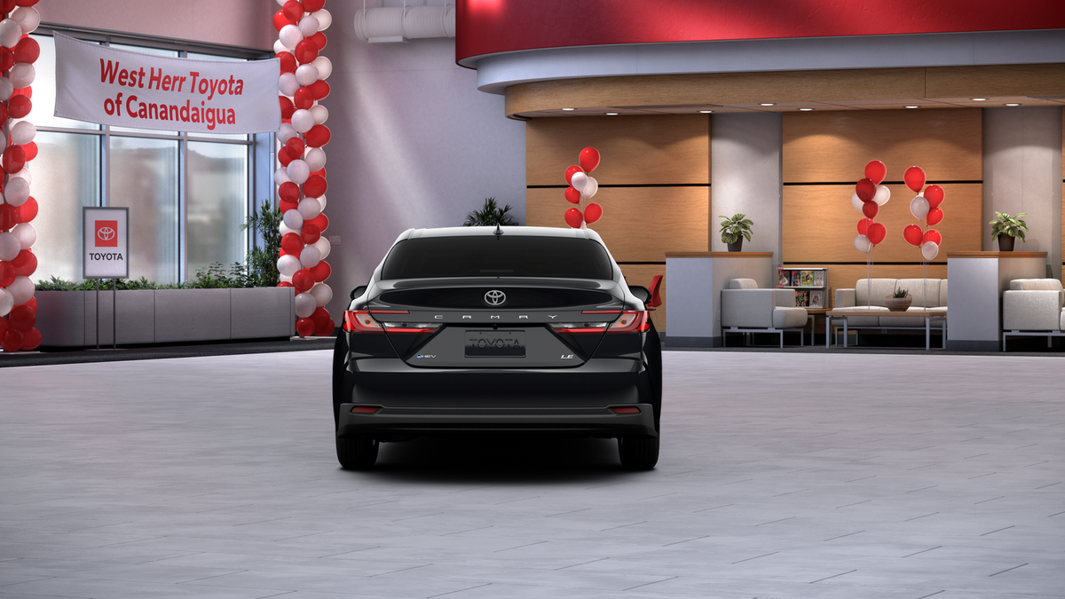 New 2026 Midnight Black Metallic Toyota LE image 16