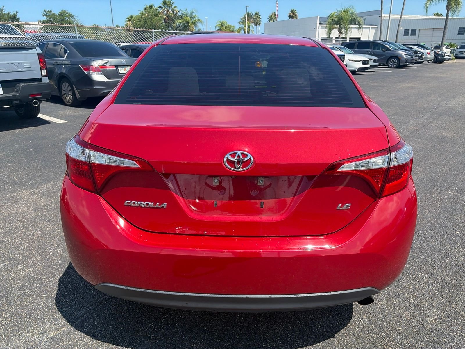 Used 2016 Red Toyota LE image 6