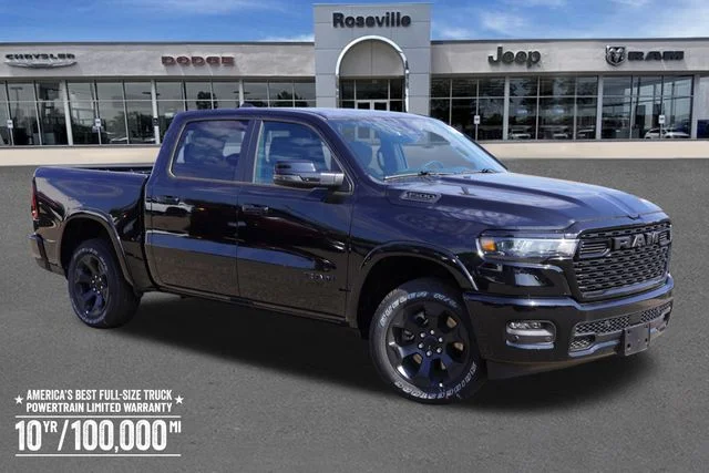New 2026 Diamond Black Crystal Pearlcoat RAM Big Horn image 1