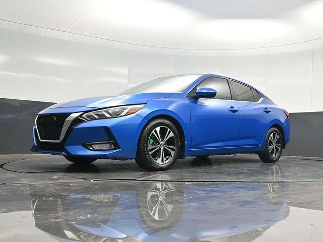 Used 2022 Blue Nissan SV image 52