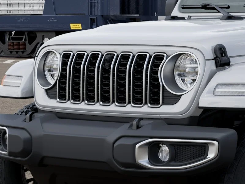 New 2026 Bright White Clear-Coat Exterior Paint Jeep Sahara image 26
