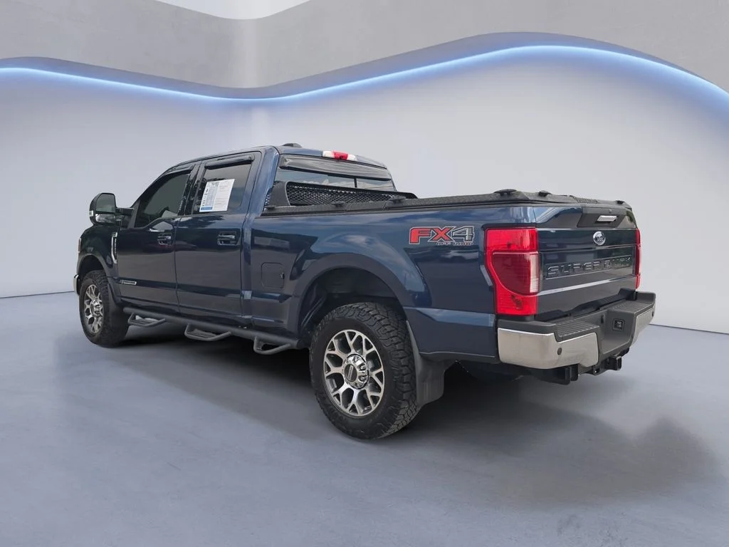 Used 2020 Blue Jeans Metallic Ford LARIAT image 3