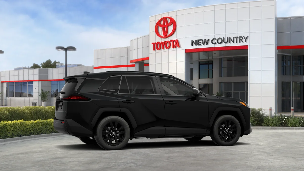 New 2026 Midnight Black Metallic Toyota XLE Premium image 11