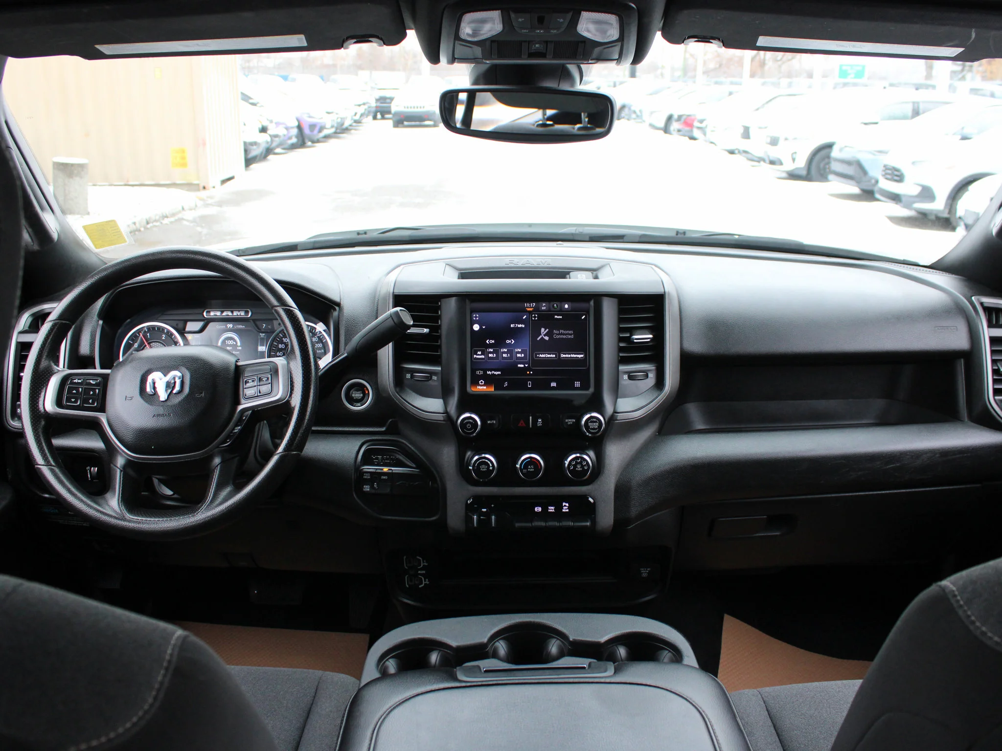 Certified Used 2022 White RAM Tradesman * No Accidents | Cummins | Apple CarPlay | Trailer Brake Control  | Back-Up Camera image 4