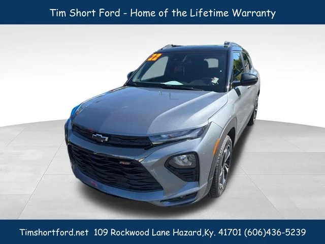 Used 2022 Gray Chevrolet RS image 3