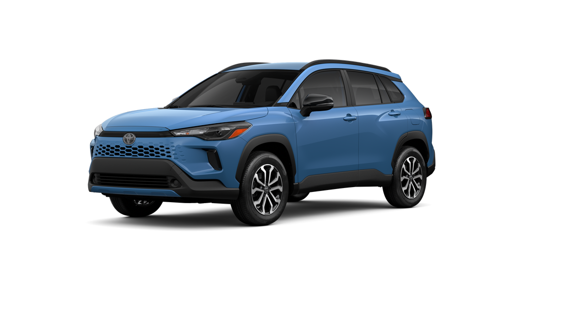New 2026 Cavalry Blue Toyota Hybrid SE image 23