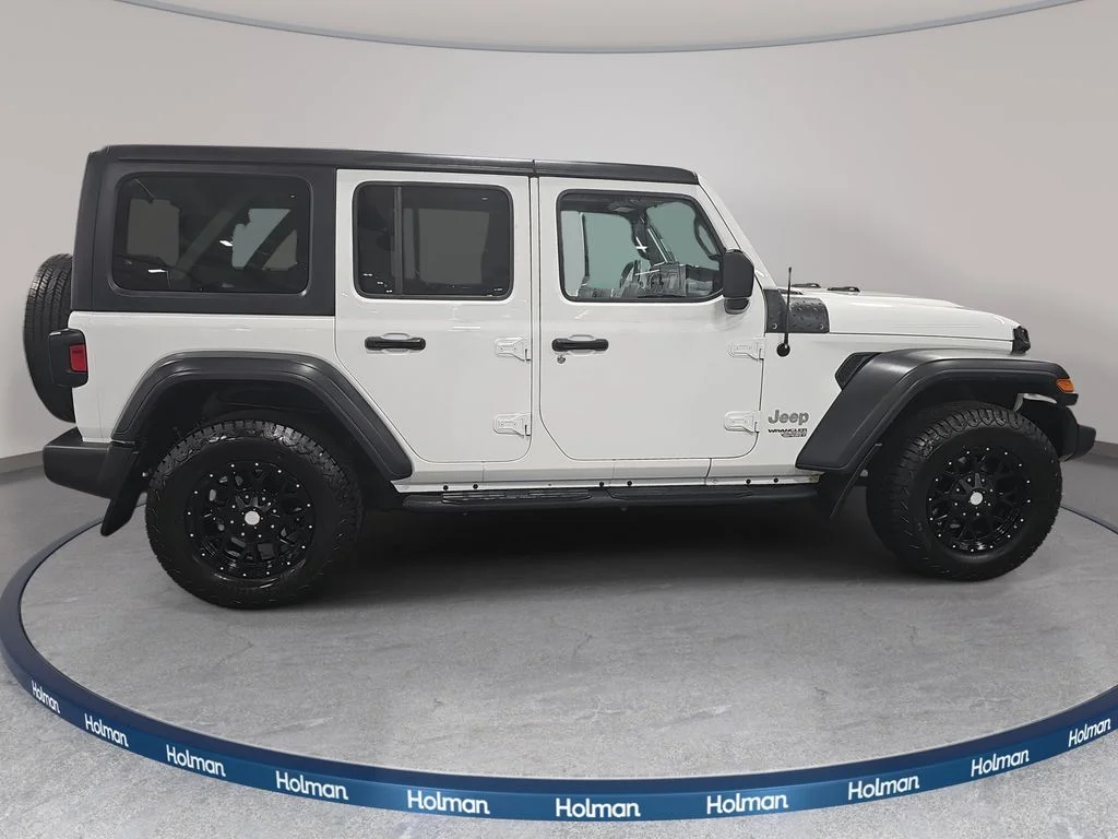 Used 2018 White Jeep Unlimited Sport S image 5