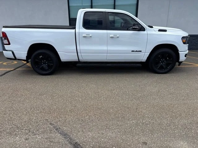 Used 2022 Bright White Clearcoat Ram Big Horn image 4