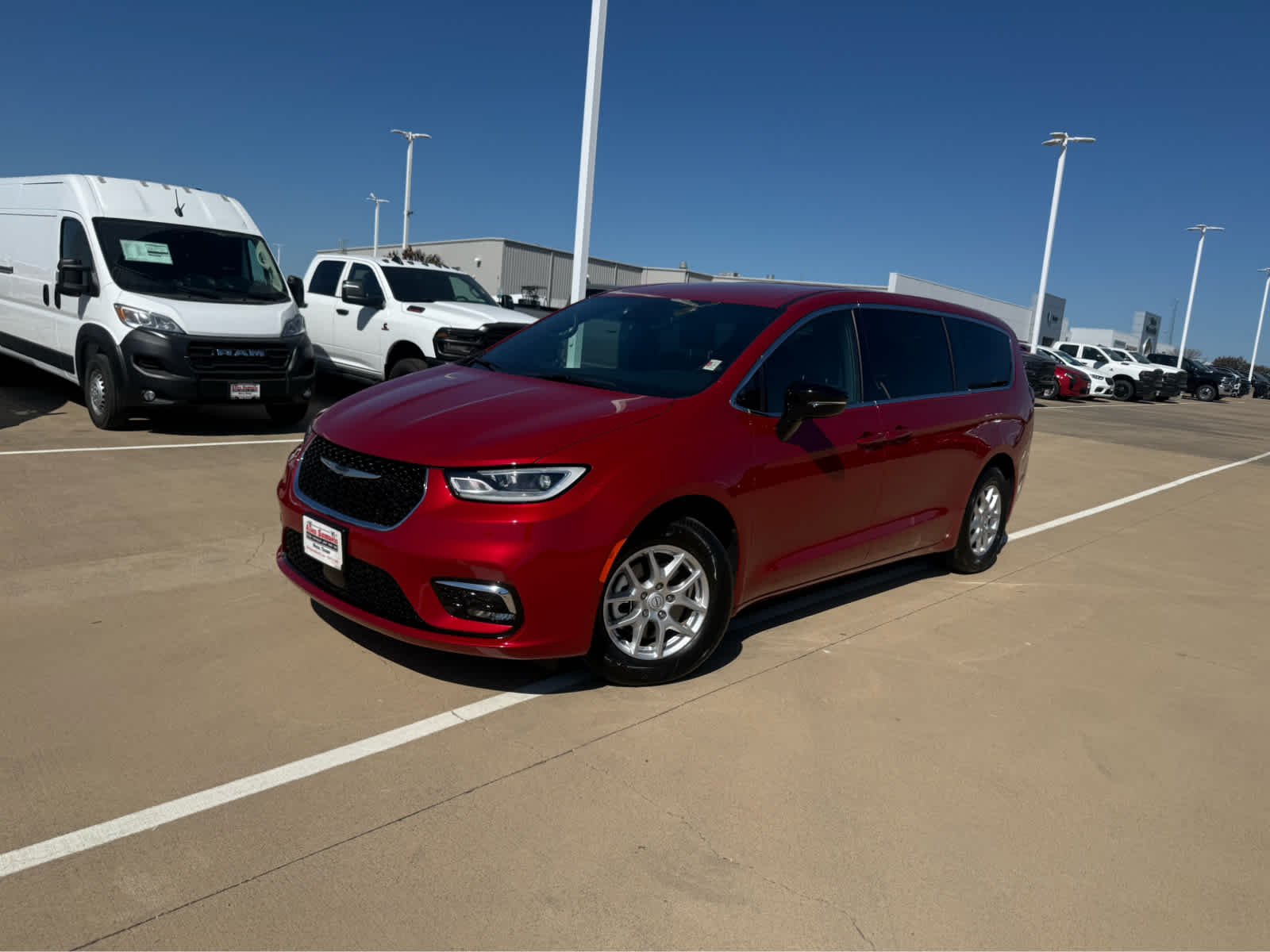 Used 2026 Red Hot Pearlcoat Chrysler Select image 2