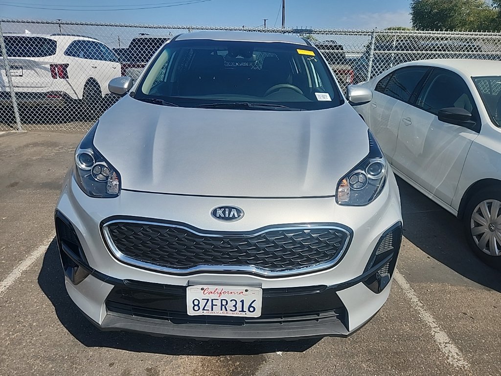 Used 2022 Silver Kia LX image 2